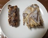 天然キノコを使ったマルタイの皿うどん・②作り方2写真