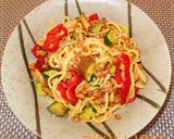 簡単ランチ☆納豆焼きそば★バーベキューも作り方3写真