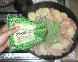 じゃが芋グリンピースのベーコン煮♪簡単作り方10写真