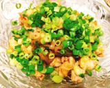 鶏ひざ軟骨とザーサイのピリ辛黒酢作り方5写真