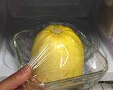 そうめんかぼちゃのレンチン冷やし中華作り方1写真