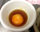 スタミナたっぷり☆ニラのお浸し黄身のせ作り方1写真