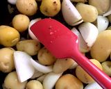 ひき肉で肉じゃが作り方2写真