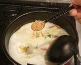 パン耳も消費☆お手軽！牛乳コンソメスープ作り方4写真