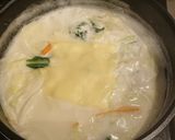 パン耳も消費☆お手軽！牛乳コンソメスープ作り方6写真