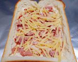 夏にぴったり!食パンDEサラダピザ作り方2写真