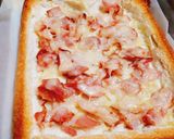 夏にぴったり!食パンDEサラダピザ作り方3写真