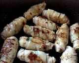 簡単♪オクラと梅の豚肉ロール♪作り方5写真