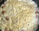 簡単チーズクリームパスタ作り方7写真