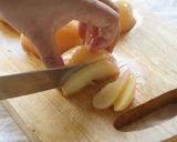 桃とヨーグルトのムースケーキ作り方4写真