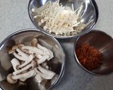 ランチに~鮭ときのこのクリームパスタ作り方2写真