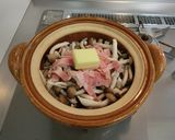 きのこのバター醤油ご飯作り方7写真