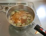 長いもとオクラのすまし汁作り方4写真