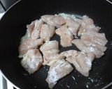 胸肉とのなすのケチャップ煮♪バジル沢山♪作り方6写真