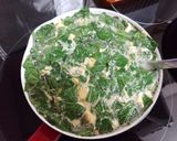 モロヘイヤとトマトの中華スープ作り方3写真