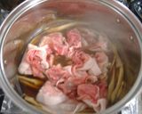 ♪ 豚丼 ♪ゴボウがうまい!作り方3写真