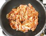 豚ロース薄切り肉と白菜★すき焼き風煮。作り方2写真
