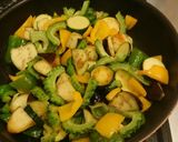 簡単！ゴーヤ入り！夏野菜 ラタトゥイユ♪作り方5写真