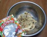 玉ねぎと塩昆布～サラスパで～作り方3写真
