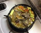 レバーのアヒージョ作り方7写真