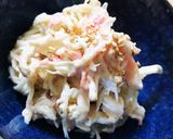 サラダチキンとカニかまのマヨサラダ*作り方3写真