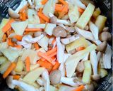 簡単具沢山！たけのこの炊き込みご飯作り方4写真