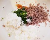 簡単離乳食♪豆苗とお肉のリゾット作り方3写真