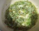 簡単離乳食♪豆苗とお肉のリゾット作り方4写真