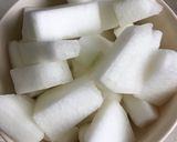 醤油味の冬瓜汁作り方1写真