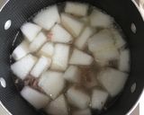 醤油味の冬瓜汁作り方3写真