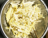 塩干しスルメイカとじゃがいものかき揚げ作り方3写真