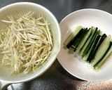 もやしと胡瓜の豚バラ巻き作り方1写真