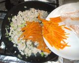 鶏ひき肉の炒り豆腐♪簡単作り方6写真