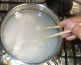 食べる中華風スープ♪簡単鶏ひき肉ネギ作り方6写真