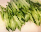 簡単激ウマ＊きゅうりとハムのスープ作り方1写真