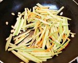 マクロビ☆とうがんピールのきんぴら作り方1写真