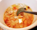 マクロビ☆とうがんの彩り重ね煮スープ作り方4写真