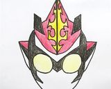 キャラ弁 ウルトラマン ルーブ ブル☆作り方1写真