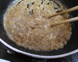 とろ玉と焼き鳥の親子丼作り方5写真