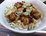 とろ玉と焼き鳥の親子丼作り方6写真