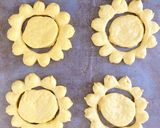 夏のひまわりメロンパン作り方10写真