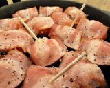 簡単♪ジューシーなトマトベーコン焼き作り方4写真