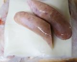 簡単薄焼き卵のガレット風ピザトースト作り方2写真