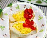 朝食に。とろけるチーズスクランブルエッグ作り方15写真