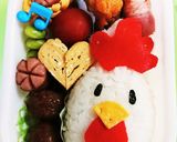 からあげくん！キャラ弁♪作り方4写真