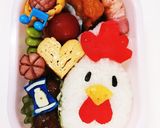 からあげくん！キャラ弁♪作り方5写真