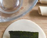 シンプル☆餃子の皮で海苔チーズ揚げ作り方1写真