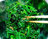 ほうれん草の胡麻和え作り方5写真