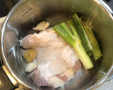 蒸し鶏の塩そうめん作り方3写真
