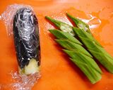 レンジで簡単！冷製☆茄子の煮びたし作り方3写真